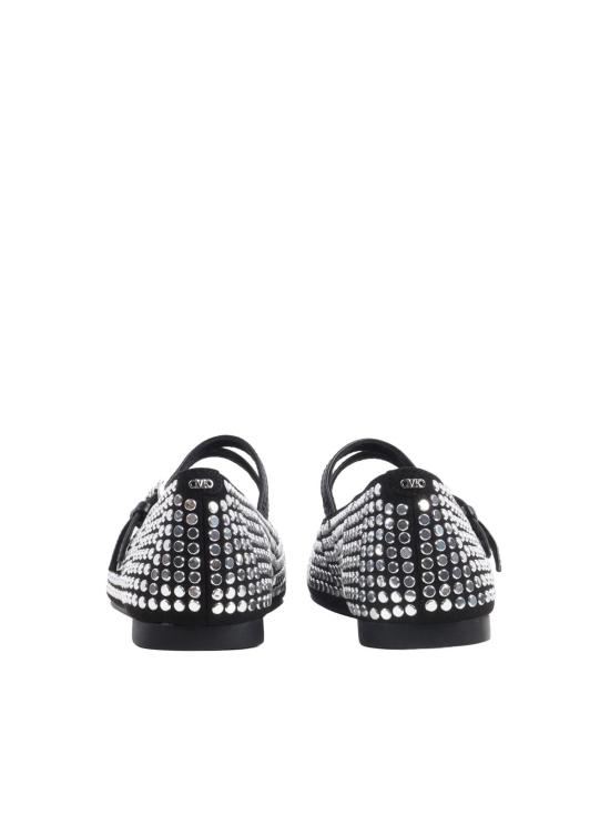  마이클 코어스 플랫 슈즈 마틸다 플렉스 발레 플랫 블랙 - MICHAEL KORS