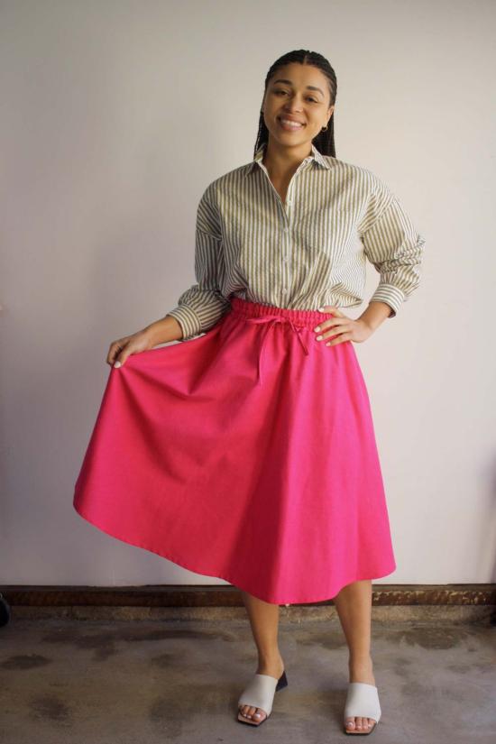  머틀 블라우스 커스틴  펜슬