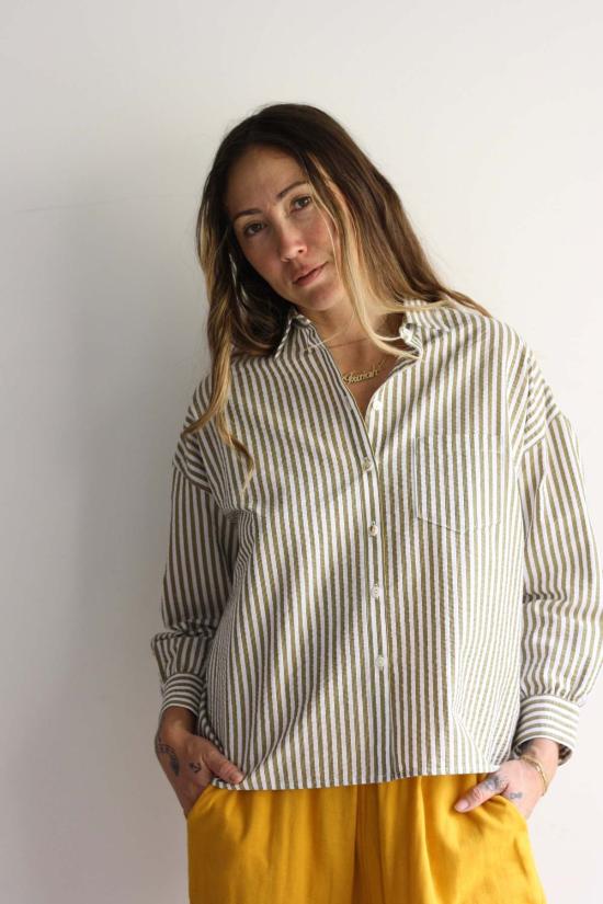  머틀 블라우스 커스틴  펜슬 - MYRTLE