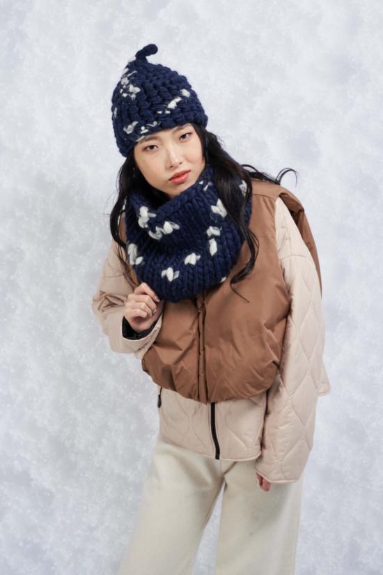  미샤램퍼트 머플러/스카프 미샤 램퍼트 별밤 스누드 라지 - MISCHA LAMPERT