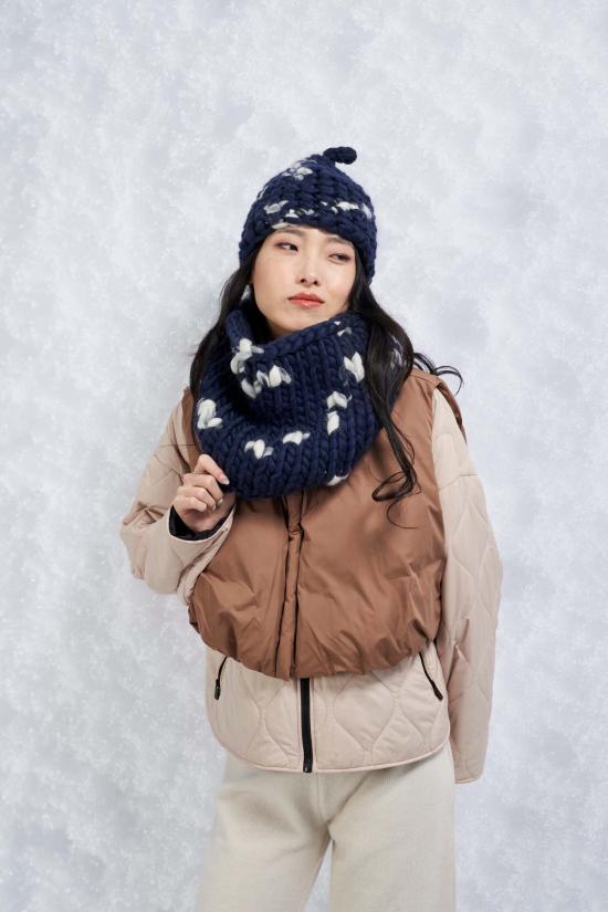  미샤램퍼트 머플러/스카프 미샤 램퍼트 별밤 스누드 라지 - MISCHA LAMPERT