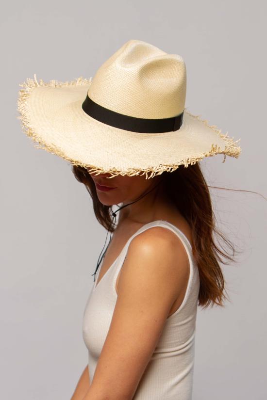  Greenpacha 모자 그린파차 몬탁 페도라 햇 내추럴 - OTHER BRANDS