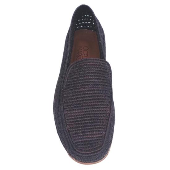  프라우드 메리 풋웨어 로퍼 남성용 라피아  브라운 - PROUD MARY FOOTWEAR