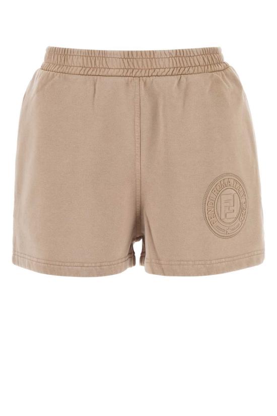  펜디 숏팬츠 카푸치노 코튼 쇼츠 토피 25