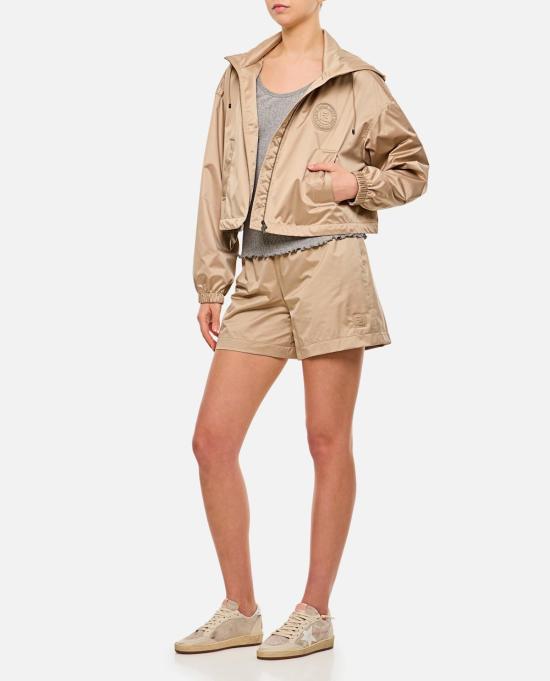  펜디 자켓 카푸치노 폴리에스터 윈드브레이커 베이지 - FENDI