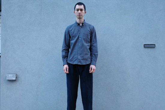  Steven Alan 긴팔 셔츠 스티븐 앨런 싱글 니들  워시드 블랙 - OTHER BRANDS