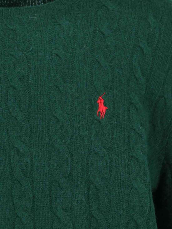  랄프 로렌 스웨터 로고 브레이드 - RALPH LAUREN