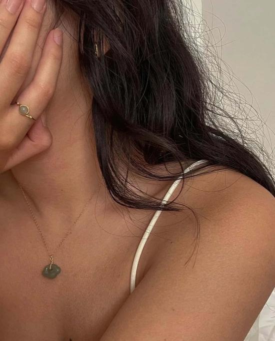  세레 목걸이/팬던트 세리 클라우드 제이드 펜던트 목걸이 그린 - SEREE