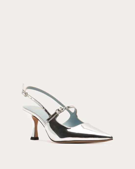  프란체스 발렌타인 힐/펌프스 프랜시스 발렌타인 비비 버클 펌프 실버