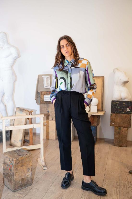  Untitled in Motion 블라우스 무제 인 모션 매니페스트  피아자 - UNTITLED IN MOTION