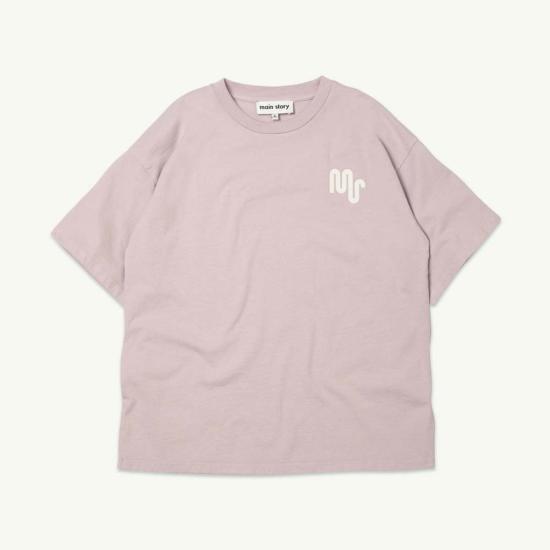  [키즈] Main Story 트레이닝 상의 어린이 메인 스토리 롱 티 로즈