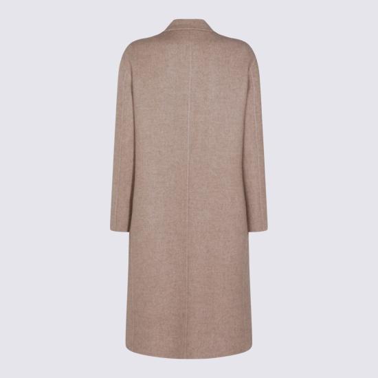  더로우 코트 더 로우 캐시미어  베이지 - THE ROW