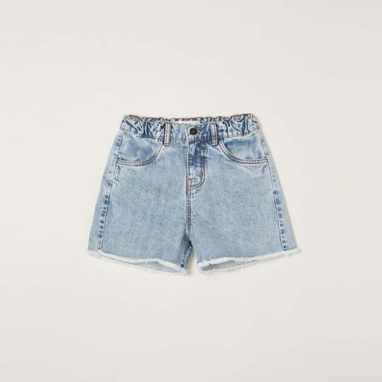  [키즈] 메인 스토리 쇼츠/버뮤다 키즈  컷오프 데님 반바지