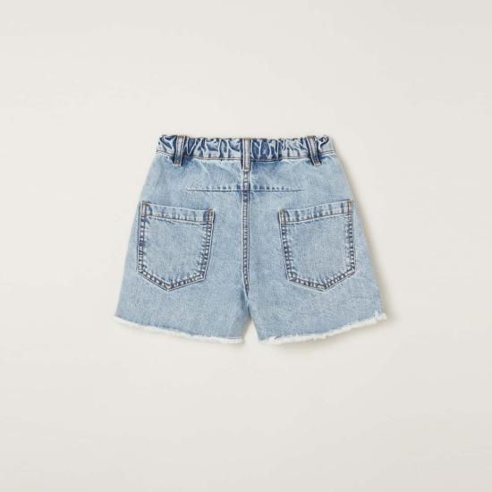  [키즈] Main Story 쇼츠/버뮤다 키즈 메인 스토리 컷오프 데님 반바지 - OTHER BRANDS