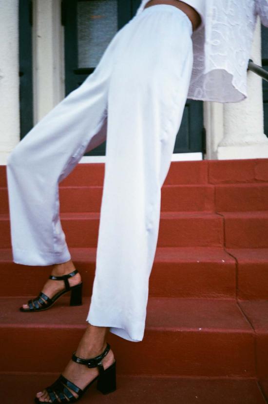  Estrella-Studio 스트레이트 팬츠 에스트렐라 스튜디오 리추얼 팬츠 세룰리안 - OTHER BRANDS