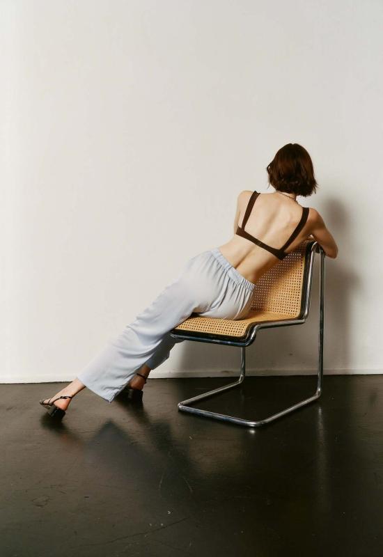  Estrella-Studio 스트레이트 팬츠 에스트렐라 스튜디오 리추얼 팬츠 세룰리안 - OTHER BRANDS