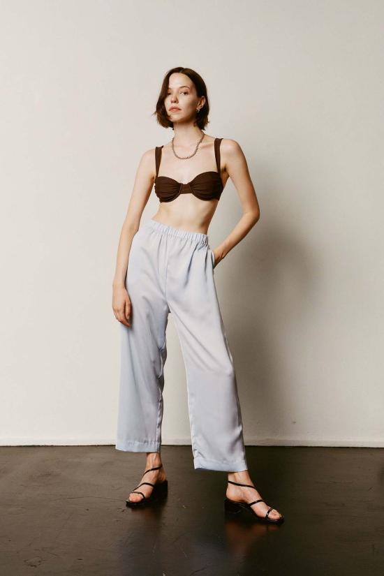  Estrella-Studio 스트레이트 팬츠 에스트렐라 스튜디오 리추얼 팬츠 세룰리안