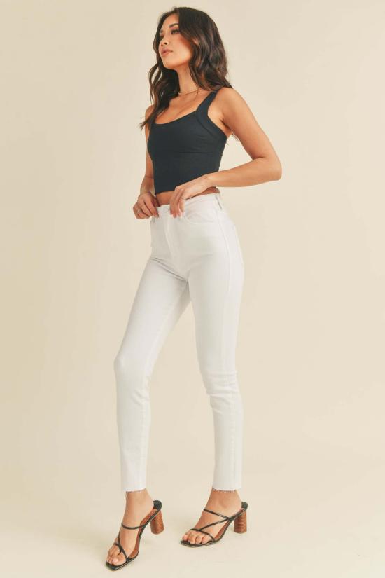  저스트 블랙 데님 데님 팬츠 소프트 시저 스키니 진 최종 세일 - JUST BLACK DENIM