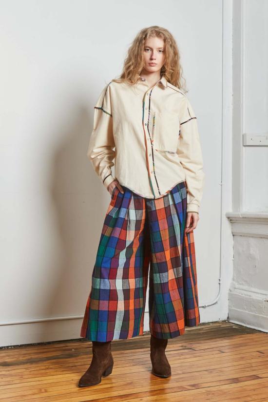  RUJUTA SHETH 스트레이트 팬츠 루주타 셰스 프리다 팬츠 - OTHER BRANDS