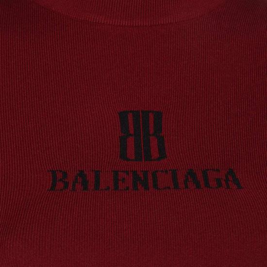  발렌시아가 스웨터 니트  퍼플 - BALENCIAGA