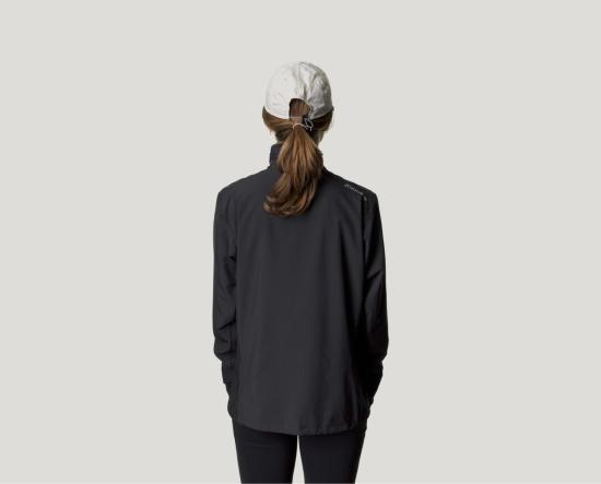  후디니 자켓 여성용 페이스 윈드 재킷 블랙 - HOUDINI