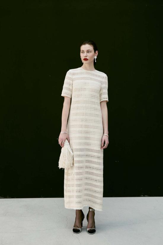  샌드베이지 롱 원피스 샌드 베이지 피렌체 드레스 아이보리 - SANDBEIGE