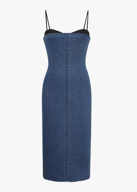  TT Studios 데님 원피스 Tt 스튜디오 빅토리아 드레스 비크먼 스트리트