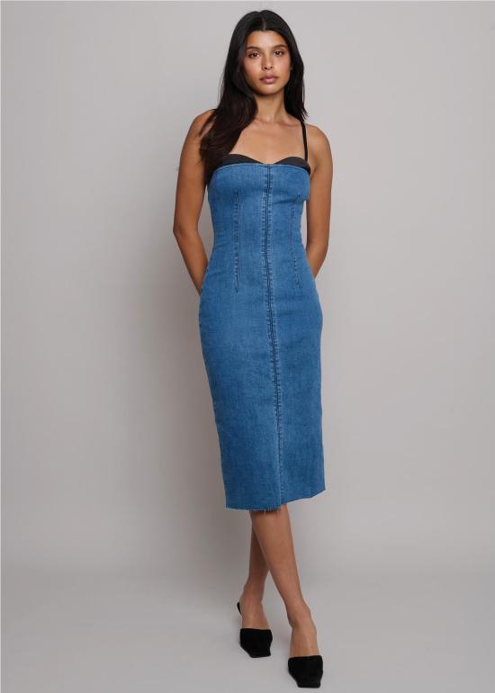  TT Studios 데님 원피스 Tt 스튜디오 빅토리아 드레스 비크먼 스트리트 - TT STUDIOS