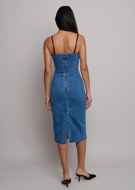  TT Studios 데님 원피스 Tt 스튜디오 빅토리아 드레스 비크먼 스트리트 - TT STUDIOS