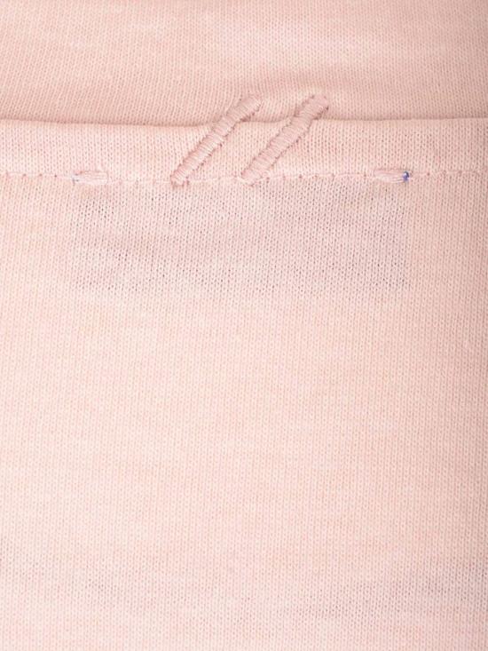  버버리 반팔 티셔츠 더블 레이어 저지 티셔츠 로즈 - BURBERRY