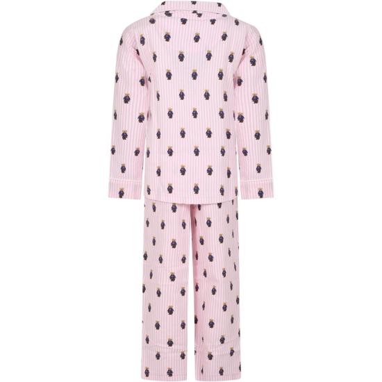  [키즈] 랄프 로렌 라운지 웨어 아동용 핑크 곰돌이 잠옷 - RALPH LAUREN