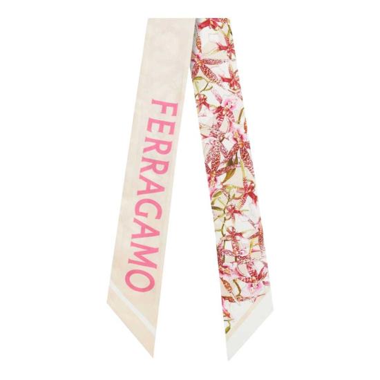  살바토레 페라가모 머플러/스카프 페라가모 실크 스카프 멀티컬러