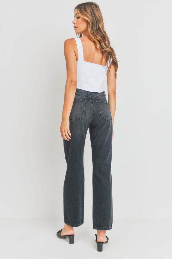  저스트 블랙 데님 데님 팬츠 Wfh 진 - JUST BLACK DENIM