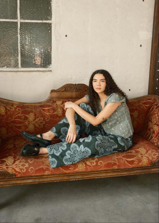  에이스 앤 지그 블라우스 에이스 & 지그 메이슨 쉘 탑 - ACE & JIG