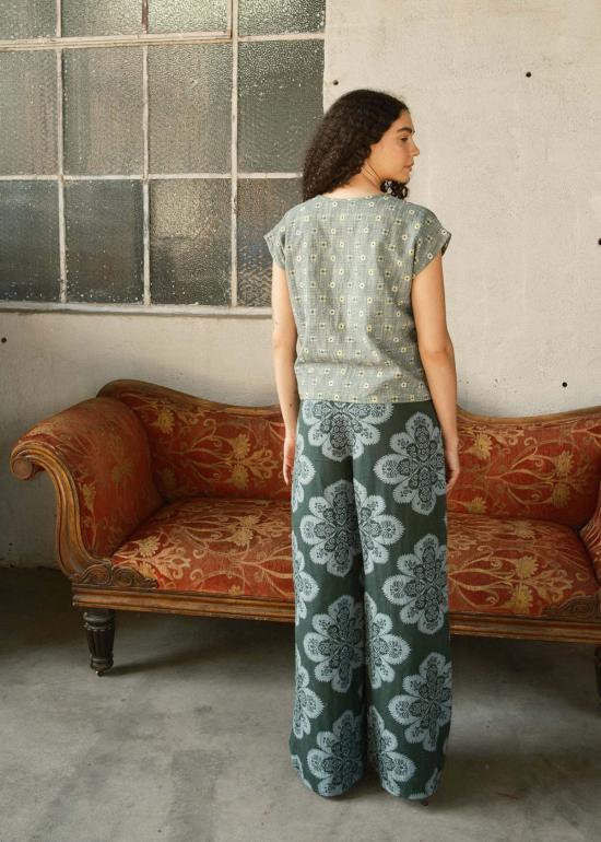  에이스 앤 지그 블라우스 에이스 & 지그 메이슨 쉘 탑 - ACE & JIG