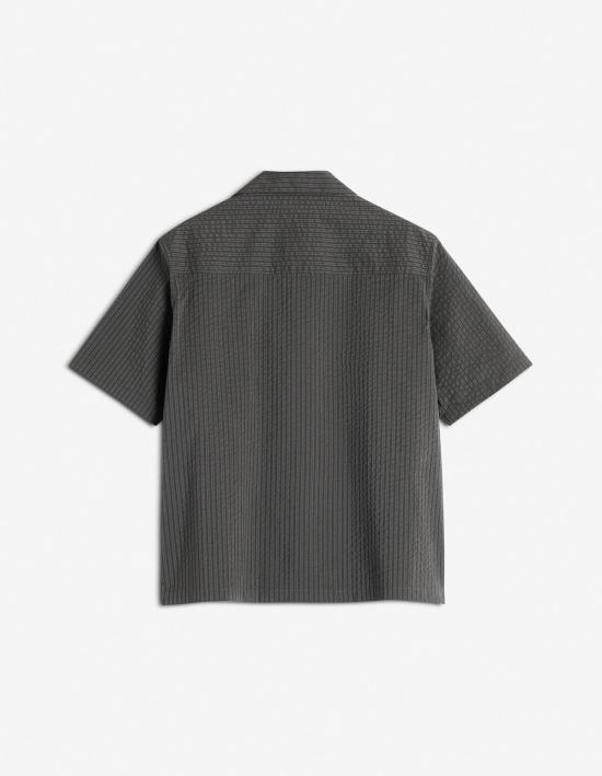  메종키츠네 반팔 셔츠 메종 키츠네 리조트  레인저 그린 - MAISON KITSUNE