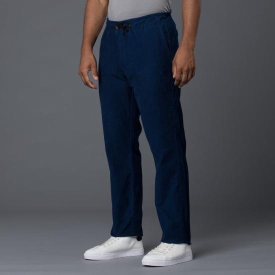  Freemans Sporting Club 트레이닝/조거 팬츠 프리먼스 스포팅 클럽 코듀로이 EZ 트라우저 인디고 - FREEMANS SPORTING CLUB