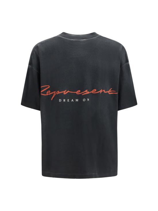 26SS 리프레젠트 반팔 티셔츠 MLM100761 STAINEDBLA MULTICOLOUR - REPRESENT