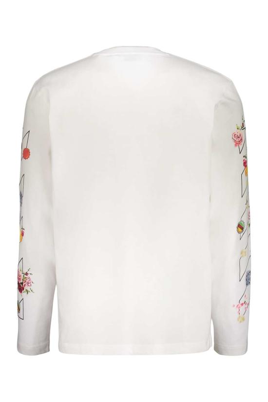  오프화이트 긴팔 티셔츠 화이트 - OFF WHITE