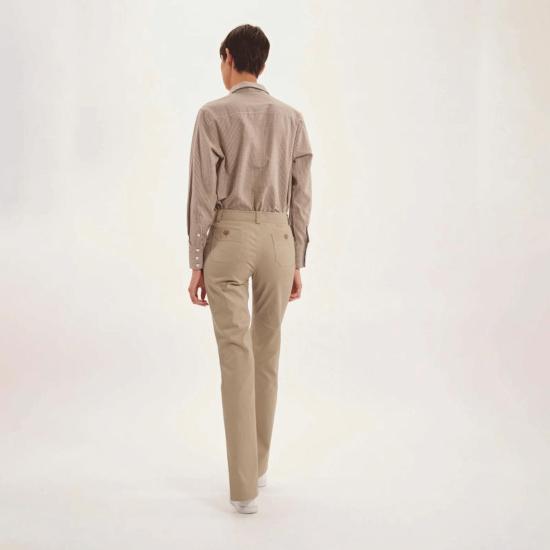  이네스 드 라 프레상쥬 스트레이트 팬츠 Ines De La Fressange 샬롯 팬츠 - INES DE LA FRESSANGE