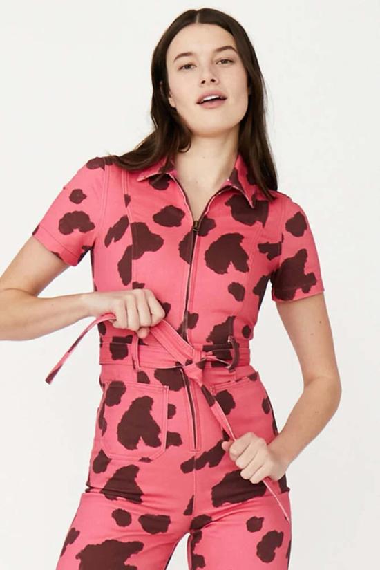  Rachel Antonoff 점프수트 레이첼 안토노프 살  무 핑크 - OTHER BRANDS