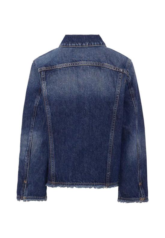  [키즈] 디젤 자켓 로고 데님 아동용 재킷 - DIESEL