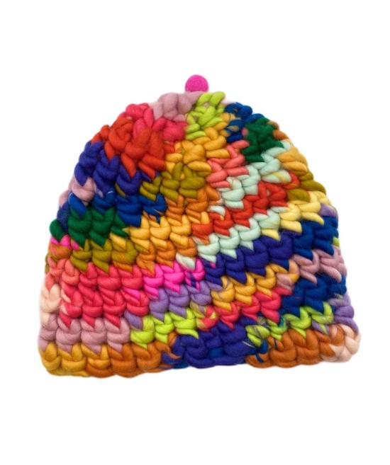  미샤램퍼트 모자 미샤 램퍼트 컨페티 비니 폼스터 + 작은 펠트 공