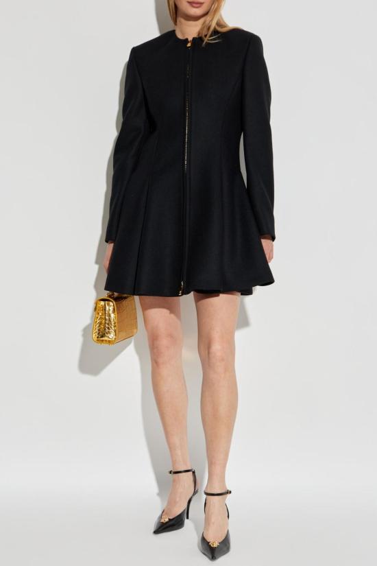  베르사체 코트 울  블랙 - VERSACE