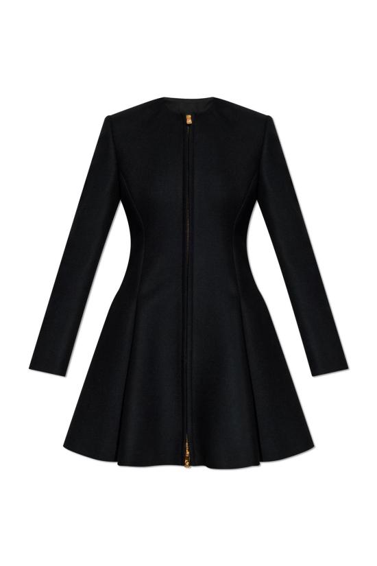  베르사체 코트 울  블랙