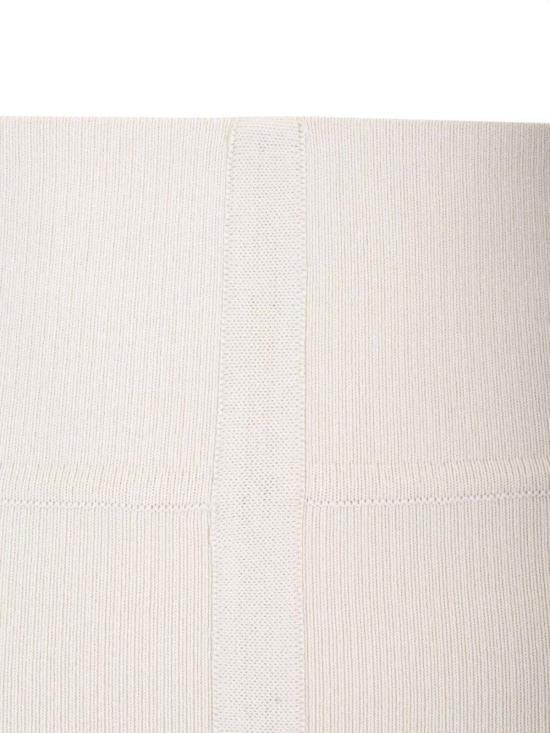  릭 오웬스 롱 스커트 니트 슬림핏  아이보리 - RICK OWENS