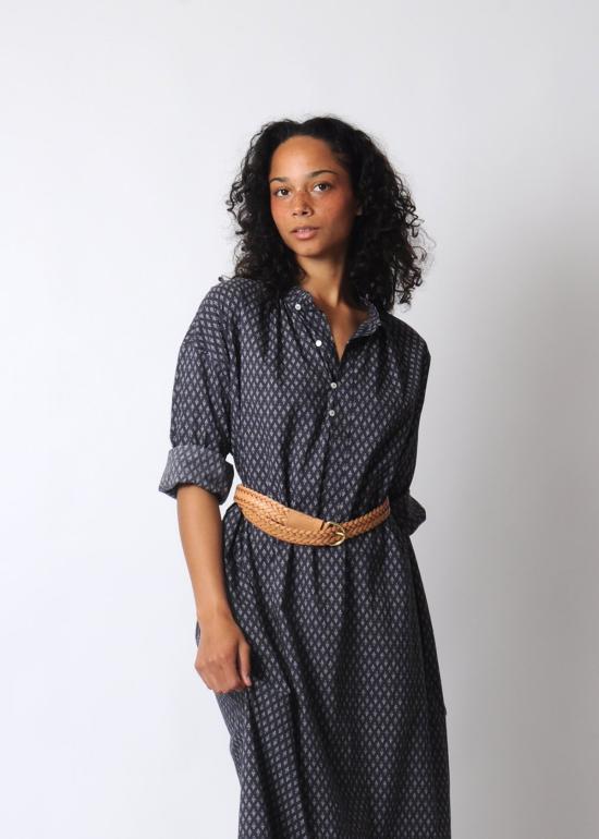  일비종떼 레귤러 벨트 Il Bisonte 땋은 가죽 - IL BISONTE