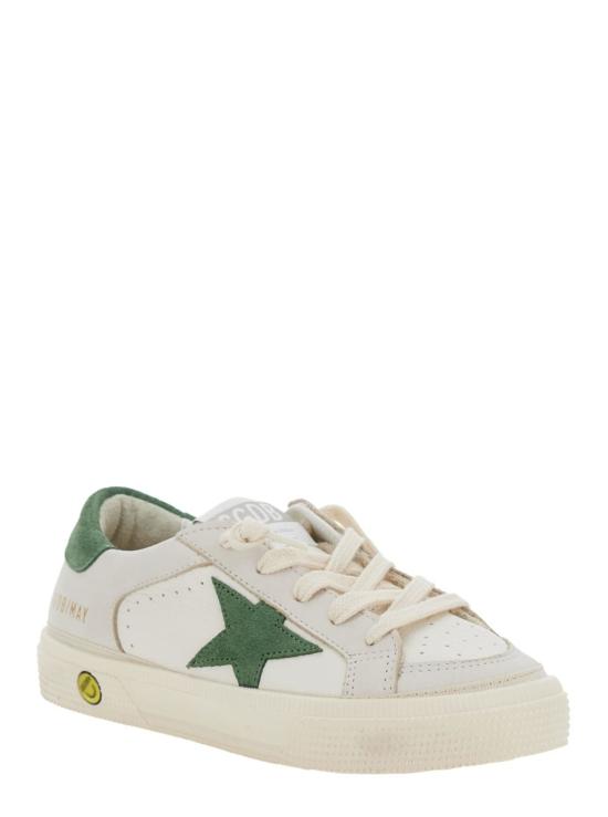  [키즈] 골든구스 스니커즈 골든 구스 메이 키즈 스니커즈 화이트 - GOLDEN GOOSE