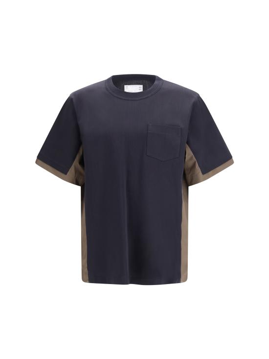 26SS 사카이 반팔 티셔츠 2603955M 234 BLACK