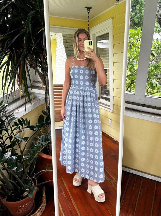  에이스 앤 지그 롱 원피스 에이스 & 지그 케네디 드레스 - ACE & JIG